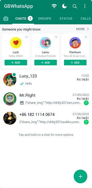 Descargar WhatsApp GB 6.81 Ultima Version
